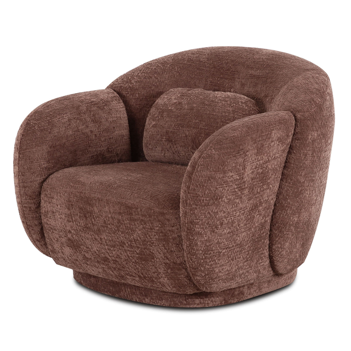 TOV Furniture Misty Chocolate Brown Accent Chair