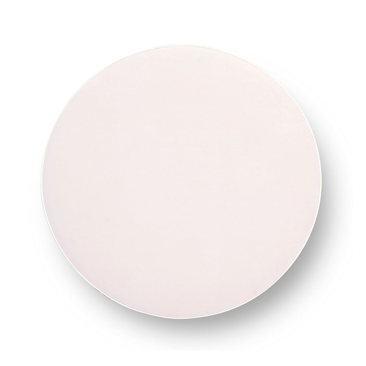 TOV Furniture Tassy Pink Tasseled Round Ottoman