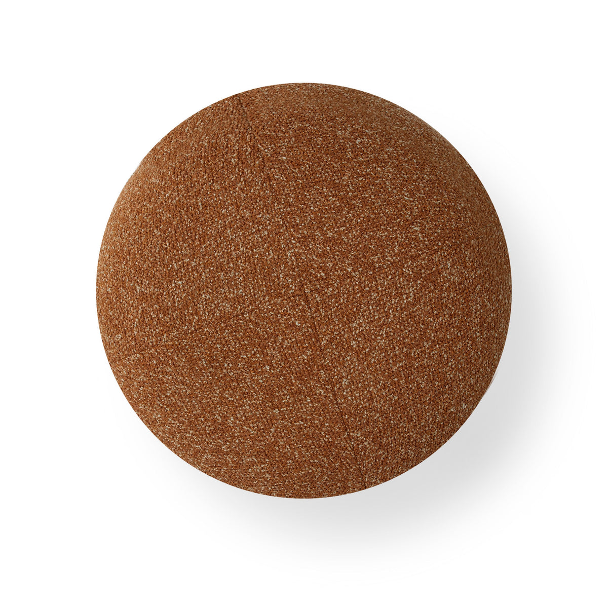 TOV Furniture Oopa Bronze Boucle Swivel Ottoman
