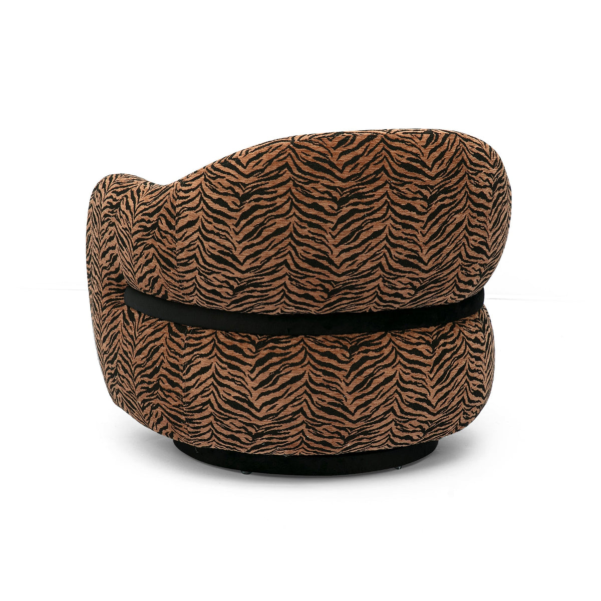 TOV Furniture Salma Animal Print Swivel Chair