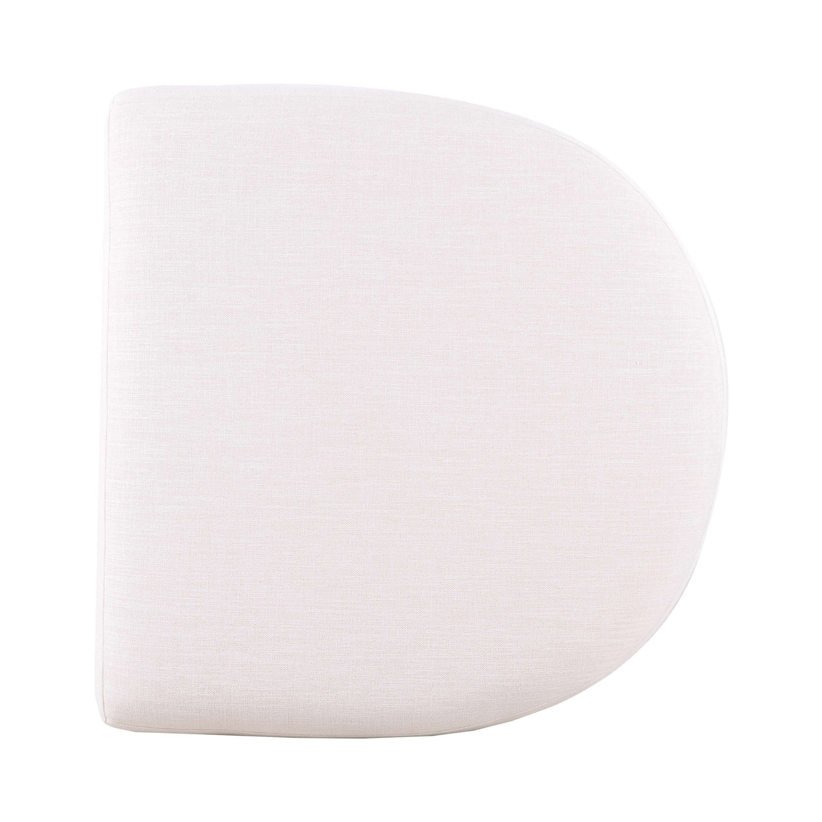 TOV Furniture Gorge Cream Ottoman