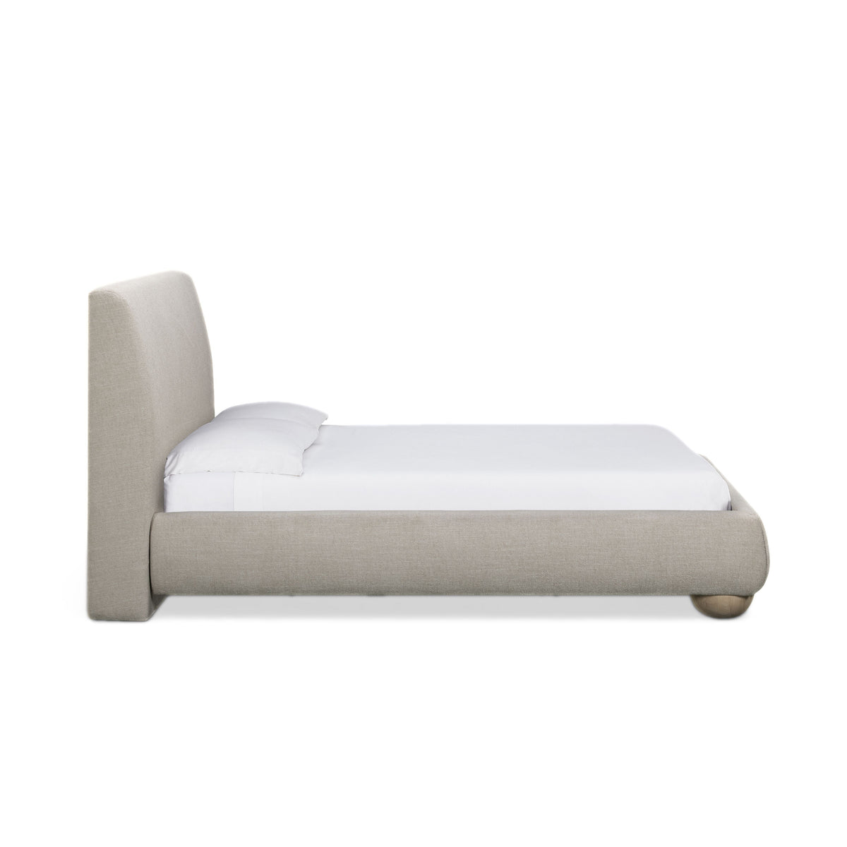 TOV Furniture Rayne Cream Textured Bed