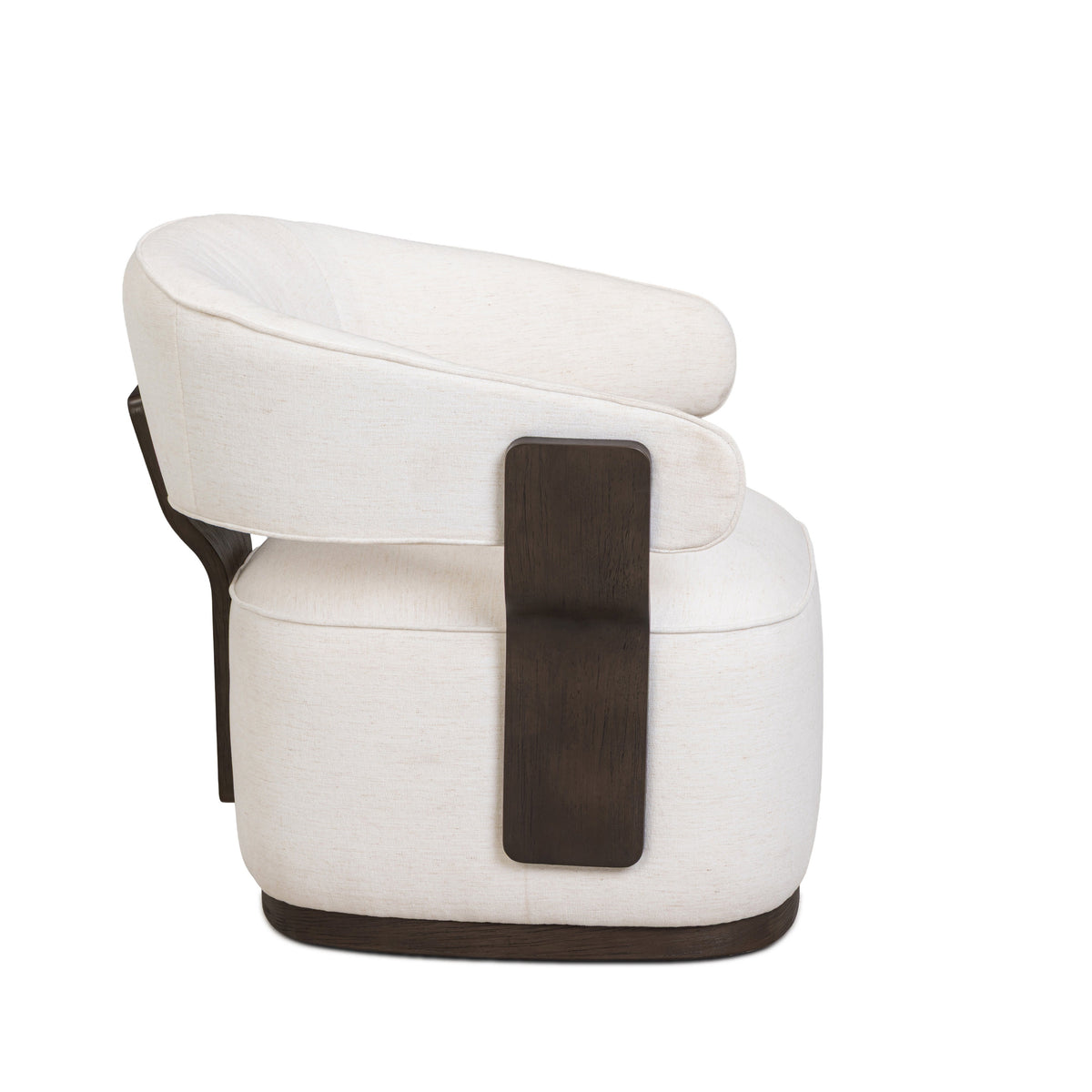 TOV Furniture Madison Chalk Performance Swivel Chair
