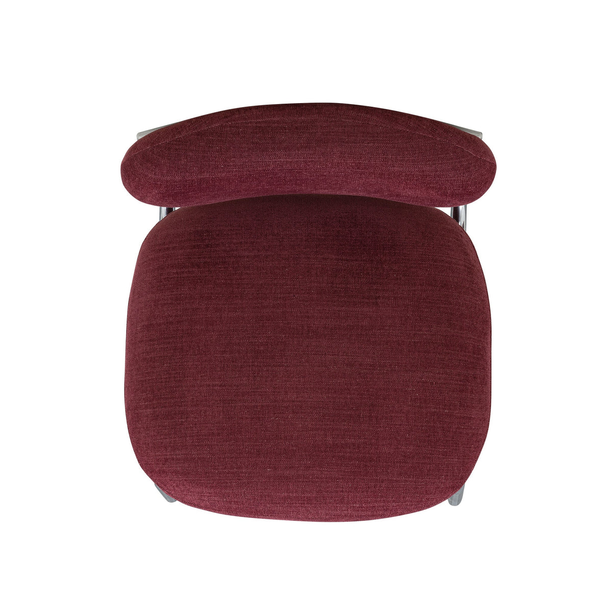 TOV Furniture Becky Red Performance Chenille Chair