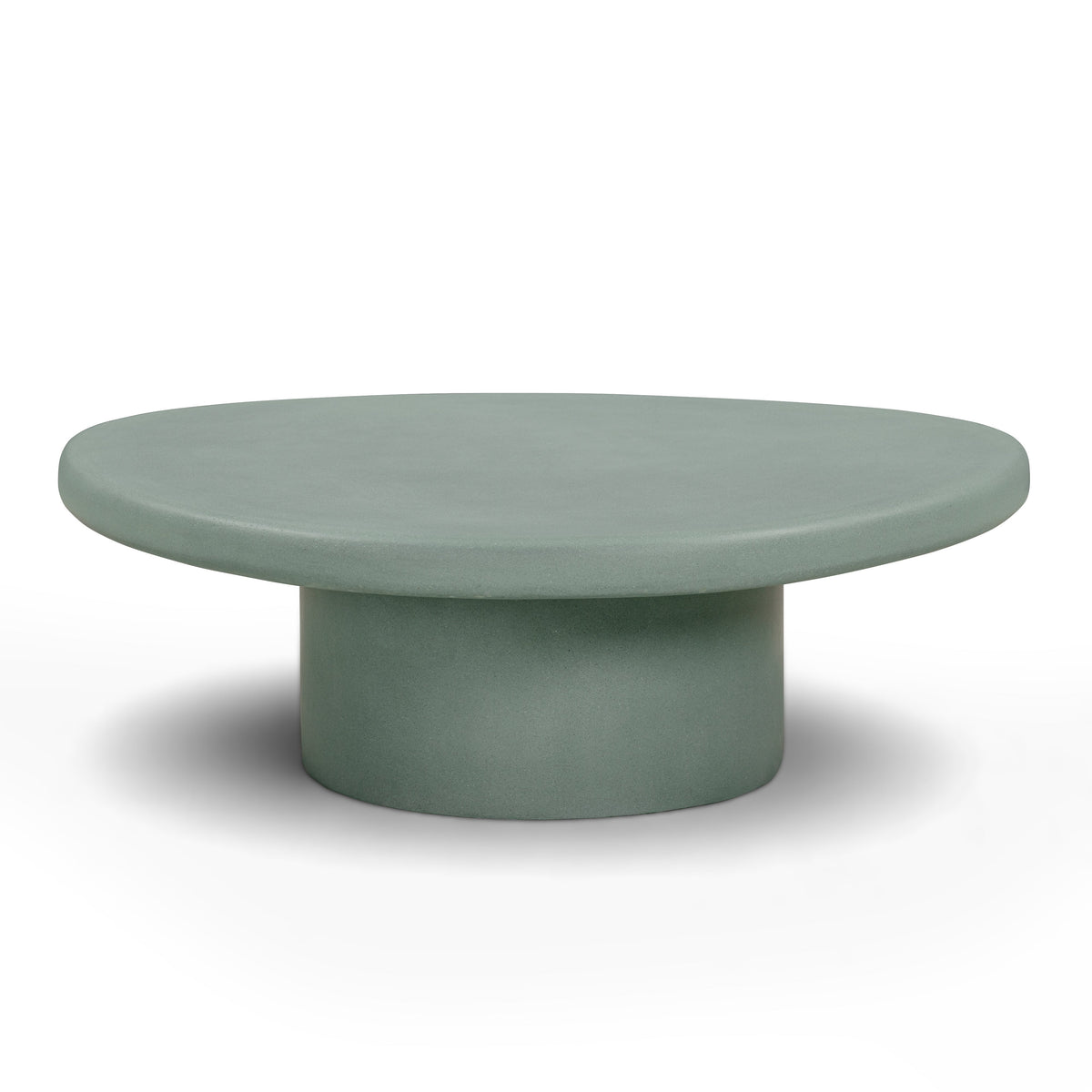 TOV Furniture Jade Green Concrete Indoor/Outdoor Nesting Coffee Table Set