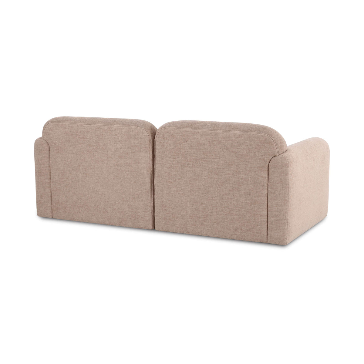 TOV Furniture Gorge Tan 81in Modular Loveseat