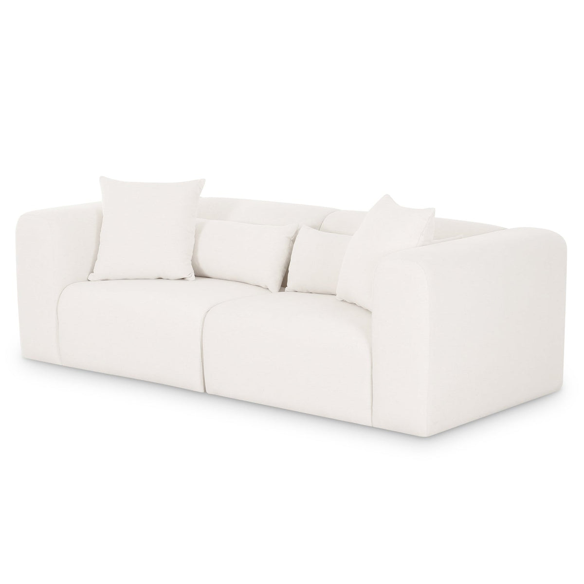 TOV Furniture Tarra 86in Modular Loveseat