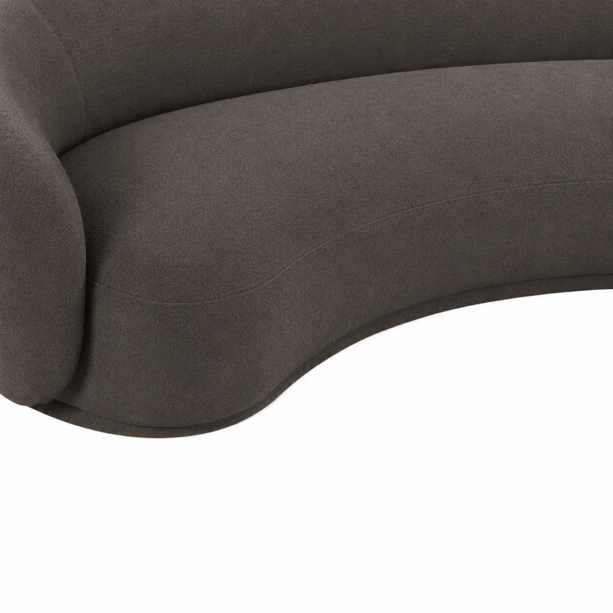TOV Furniture Kendall Java Brown 19in Sofa