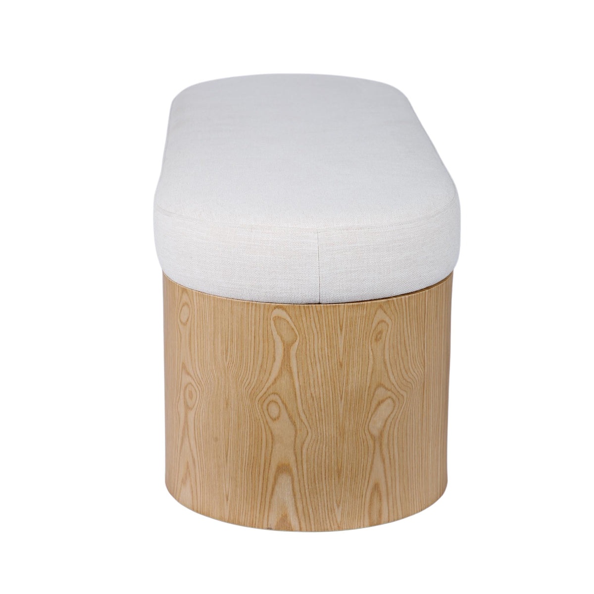 TOV Furniture Poppi Cream Performance Storage Bench
