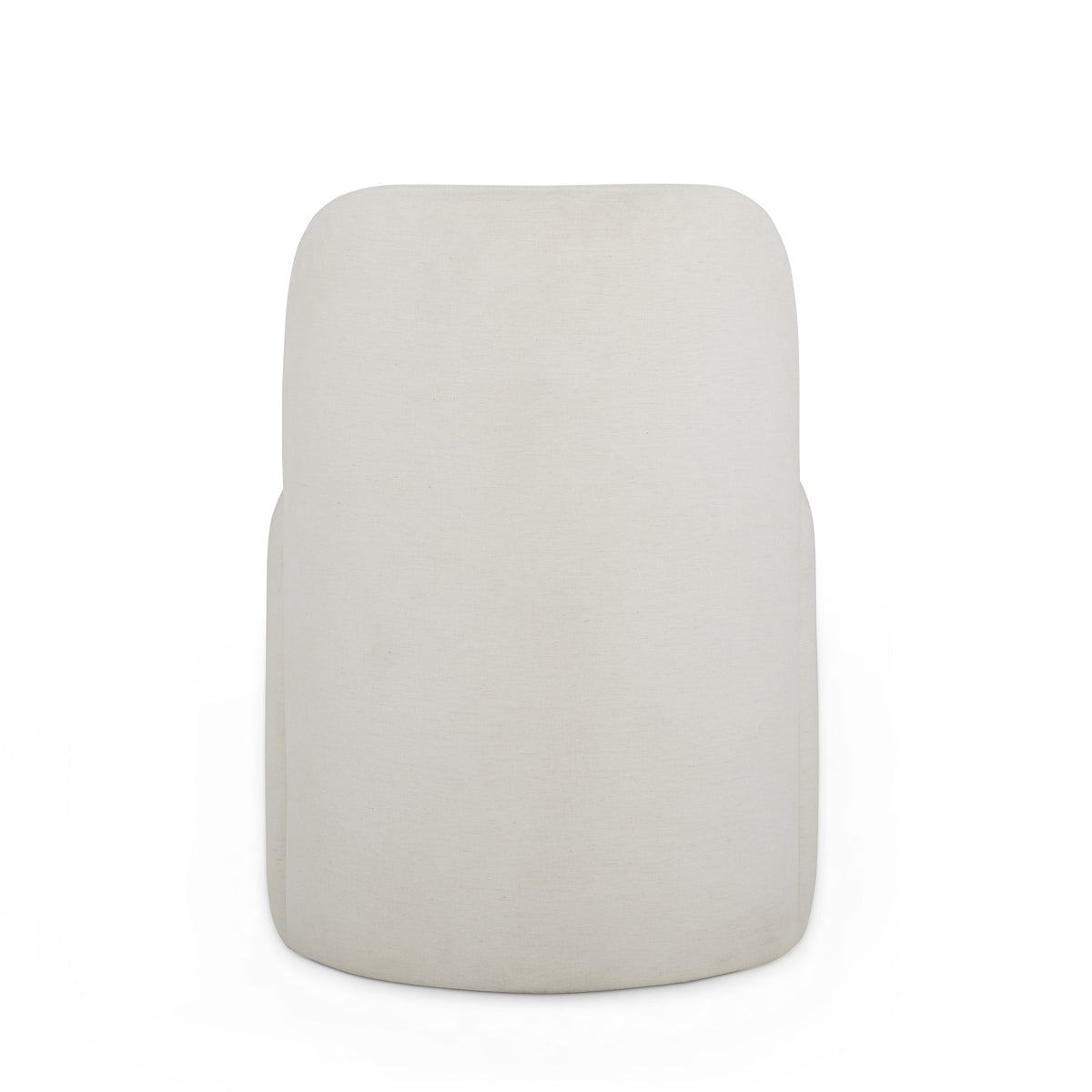 TOV Furniture Persa Cream Round Back Performance Chenille Dining Chair