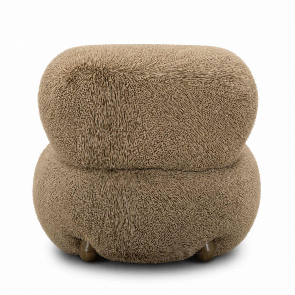 TOV Furniture Pucker Taupe Accent Chair