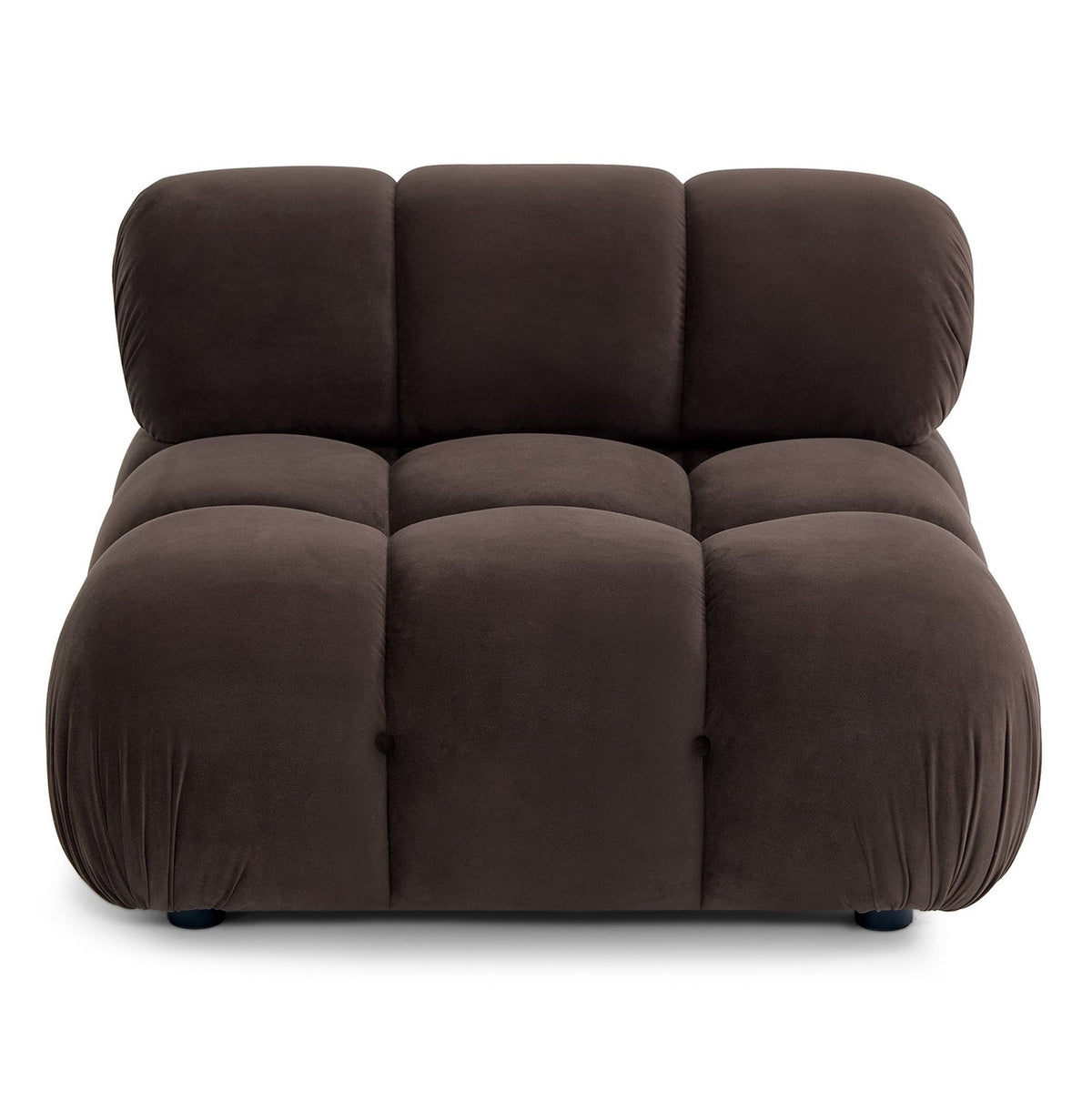 TOV Furniture Calliope Dark Brown Performance Modular Armless Chair