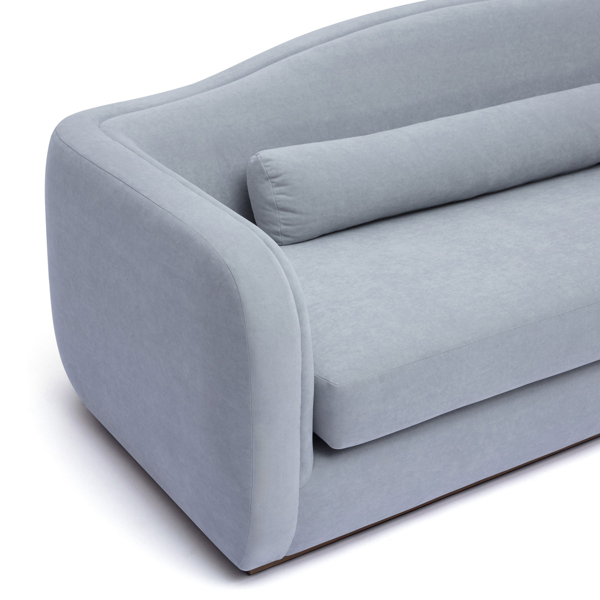 TOV Furniture Camille Baby Blue 99in Sofa