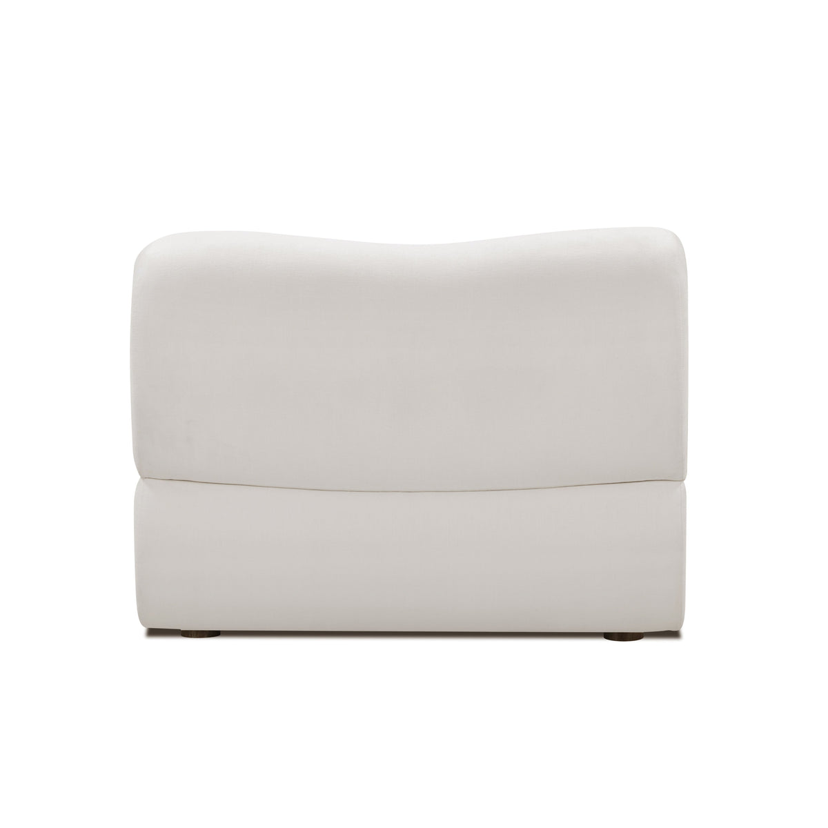 TOV Furniture Zenith Cream Upcycled Armless Chair