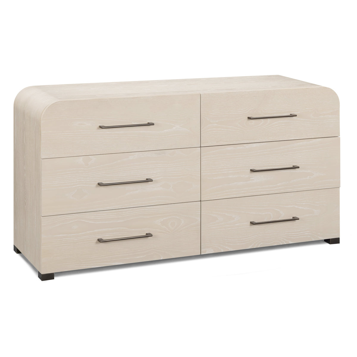 TOV Furniture Marissa Washed Ash 6-Drawer Dresser in washed ash, primary product view
