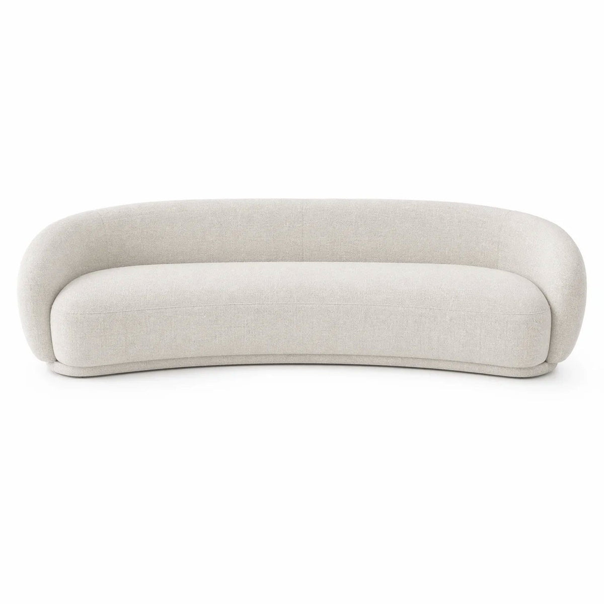 TOV Furniture Kendall Off White 119in Sofa