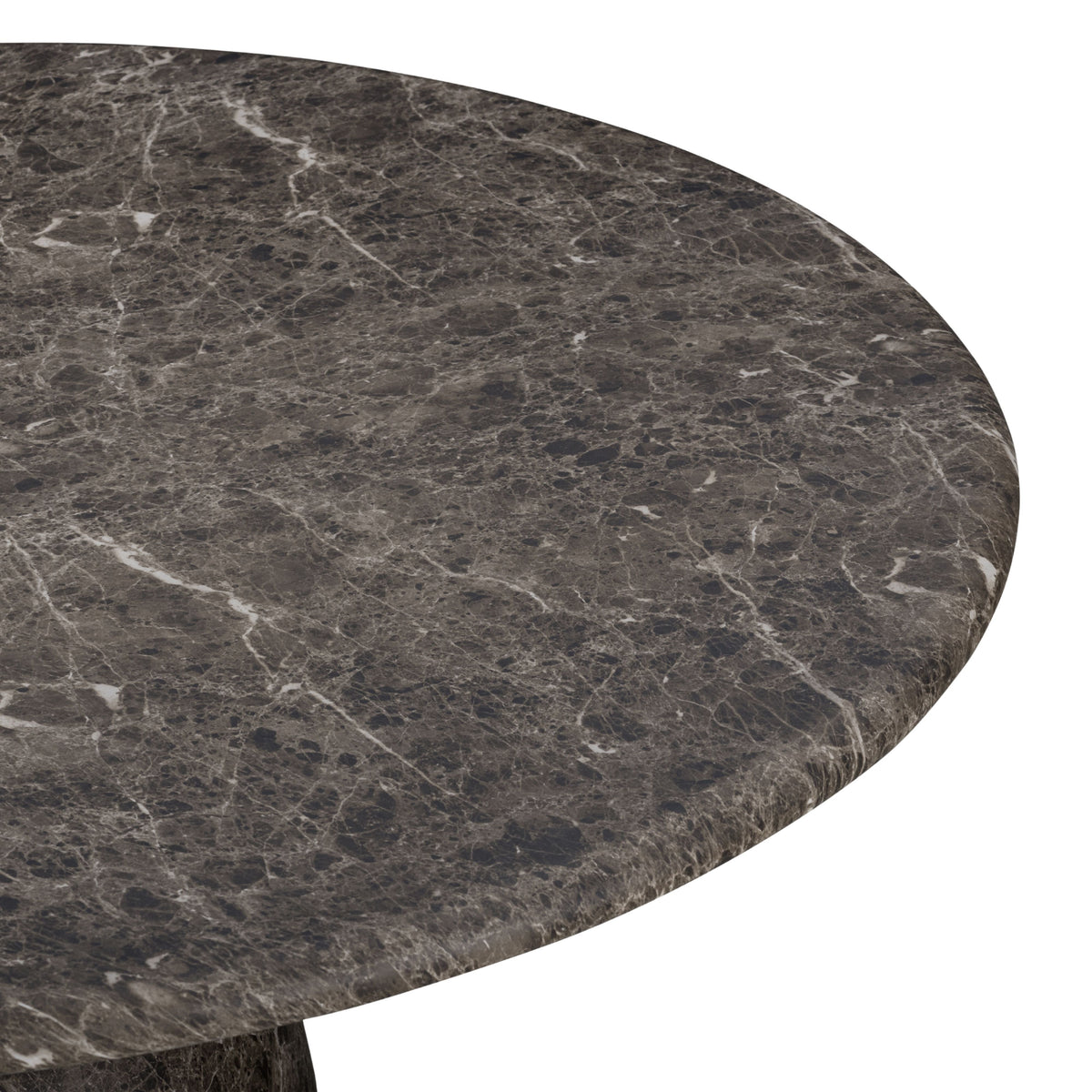 TOV Furniture Cynthia Dark Concrete Indoor/Outdoor Dining Table