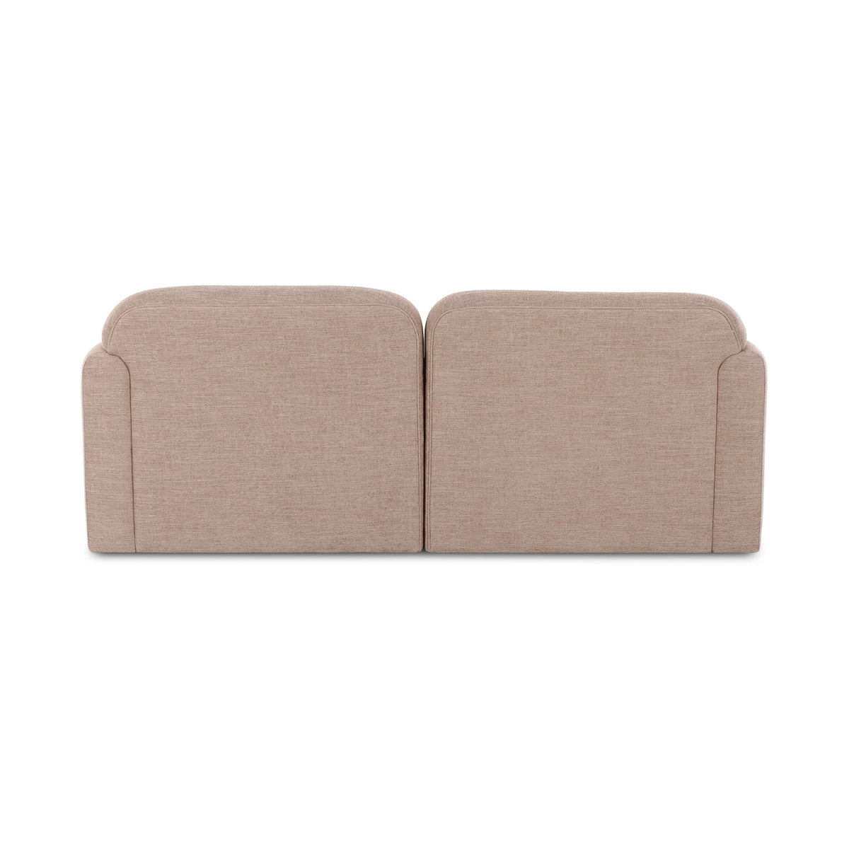 TOV Furniture Gorge Tan 81in Modular Loveseat