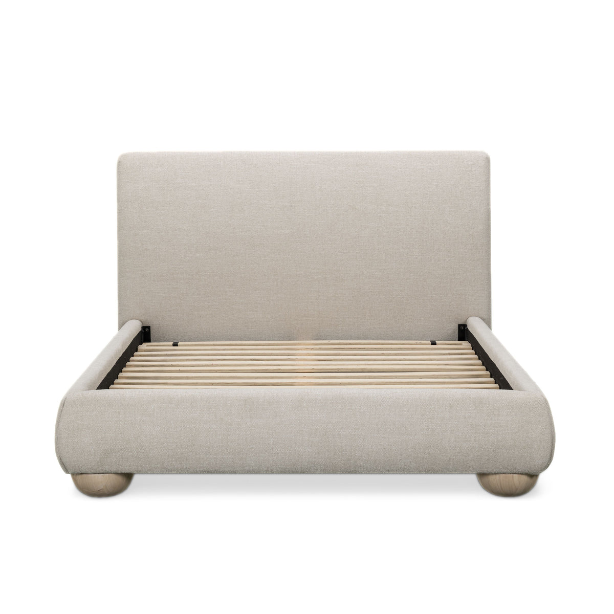 TOV Furniture Rayne Cream Textured Bed