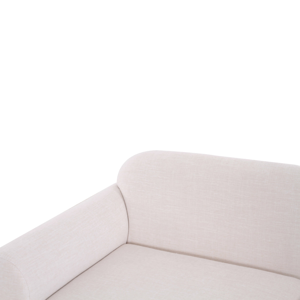 TOV Furniture Gorge Cream 81in Modular Loveseat