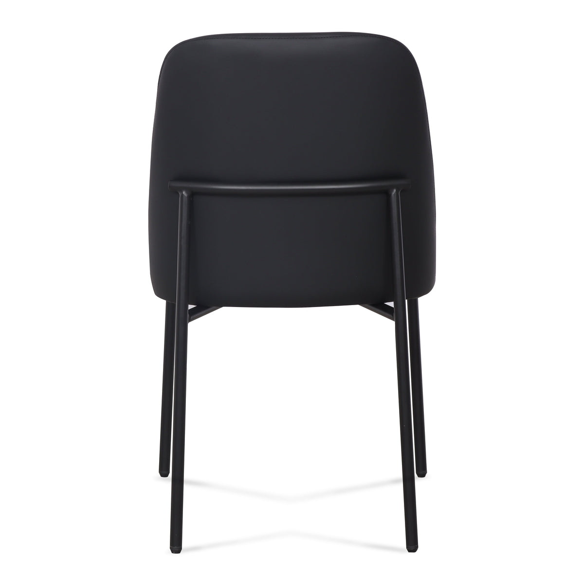 TOV Furniture Sydney Black Performance Vegan Leather Dining Chair Set of 2