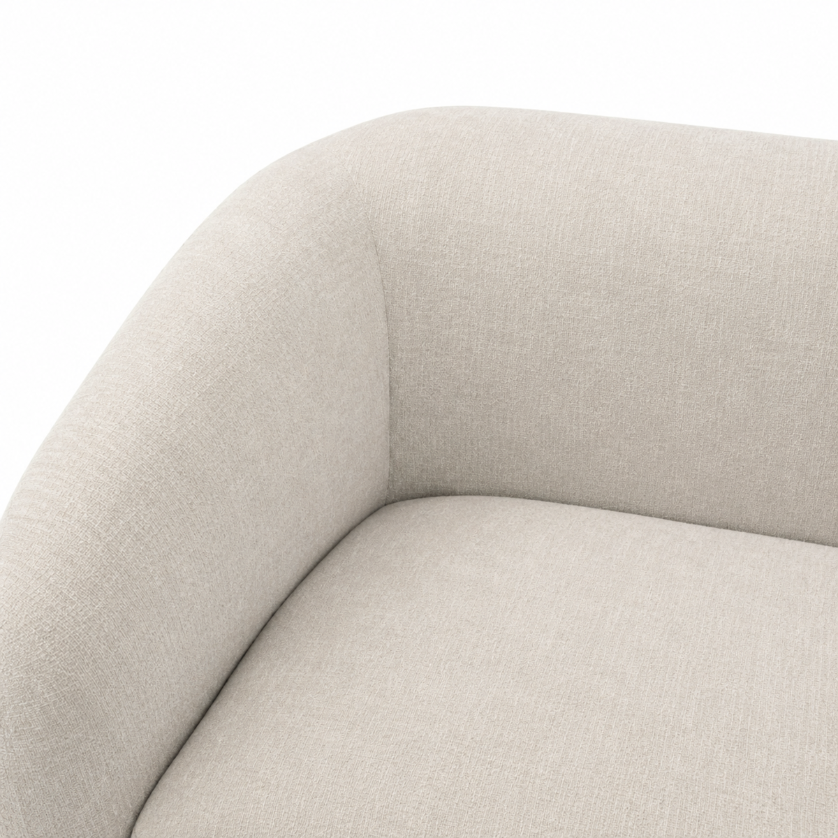 TOV Furniture x Inspire Me! Yara Sand Loveseat