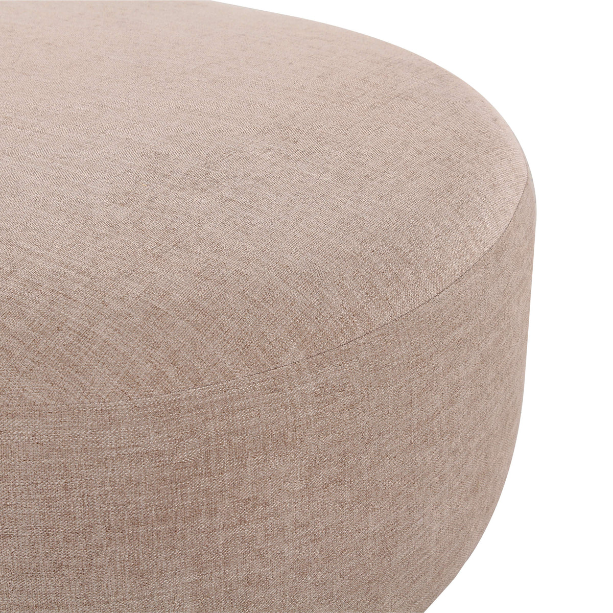 TOV Furniture Gorge Tan Ottoman