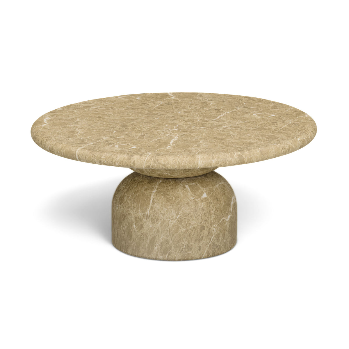 TOV Furniture Cynthia Light Concrete Indoor/Outdoor Coffee Table