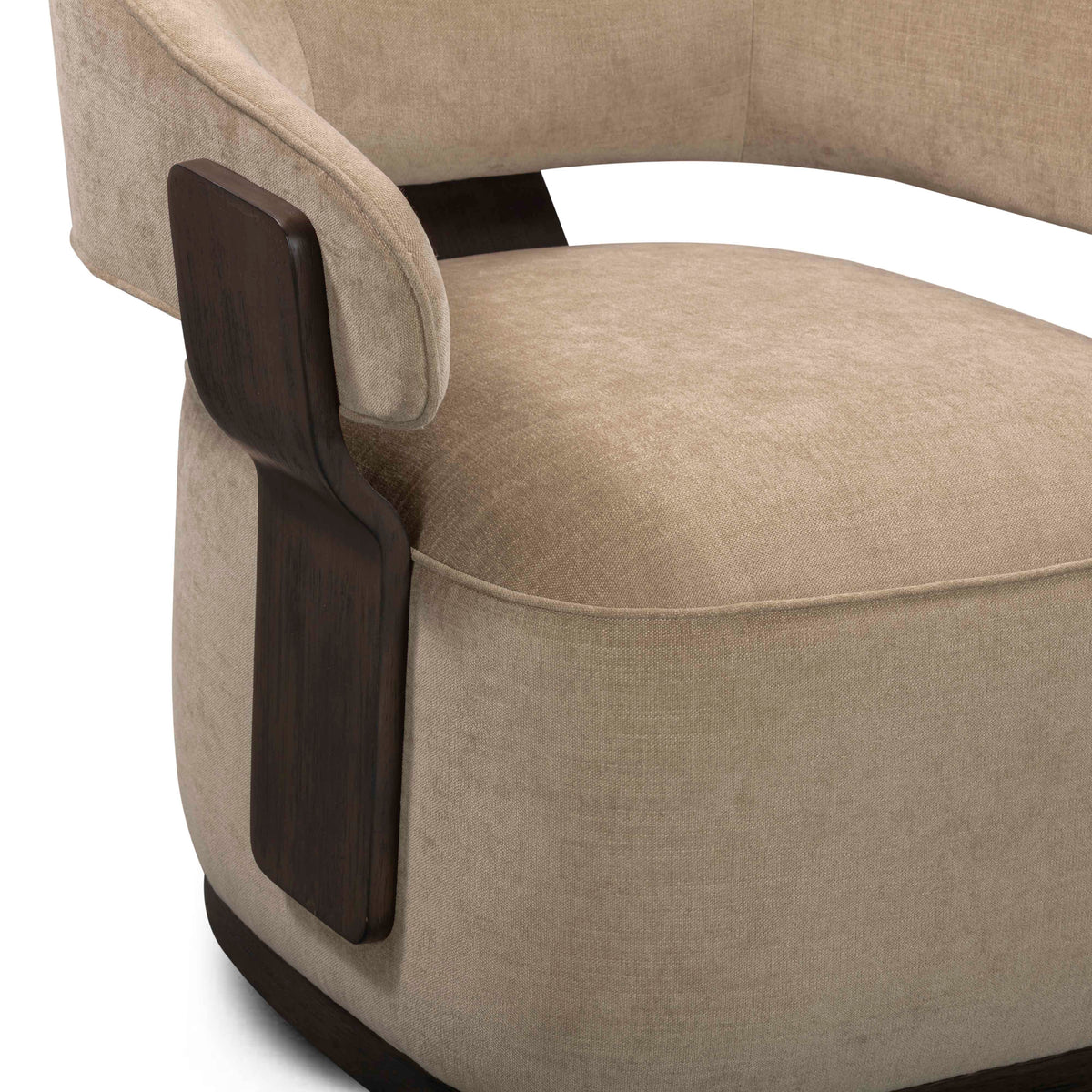 TOV Furniture Madison Stone Performance Swivel Chair
