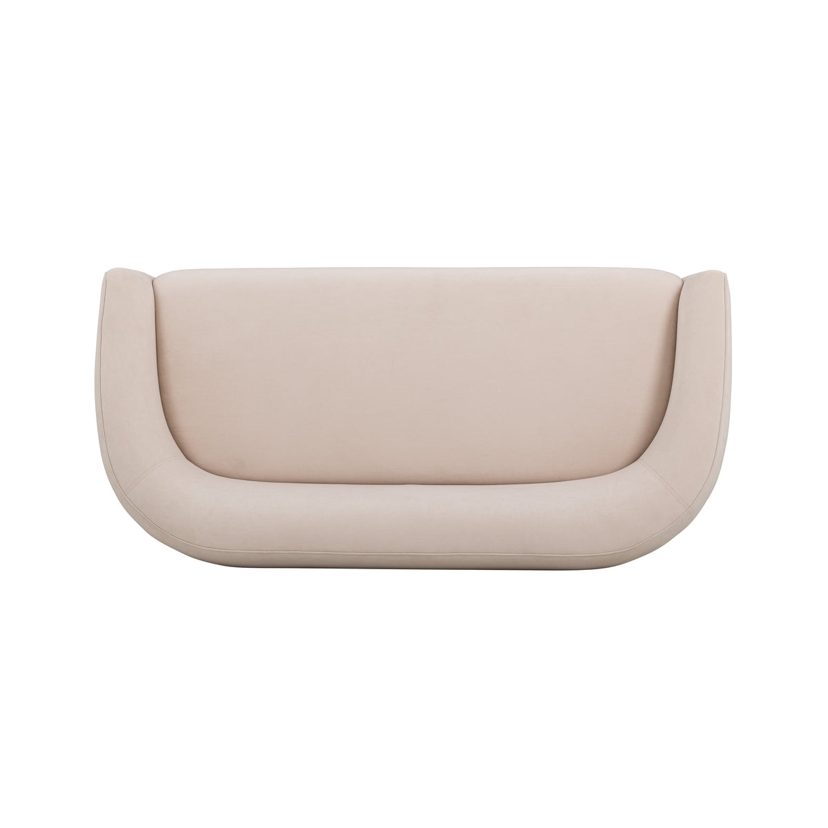 TOV Furniture Jordan Blush Textured Performance Velvet Loveseat