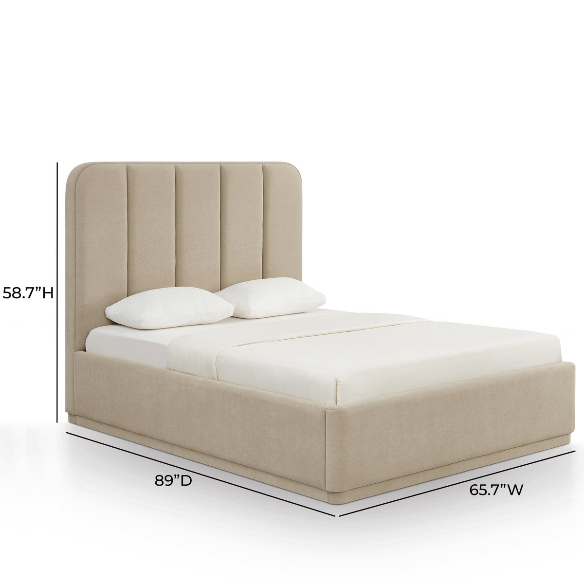 TOV Furniture Parker Tan Bed