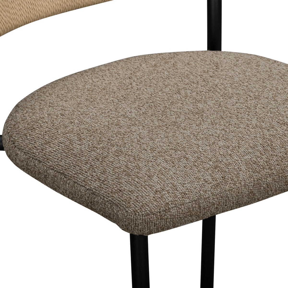 TOV Furniture Celine Brown Boucle Counter Stool
