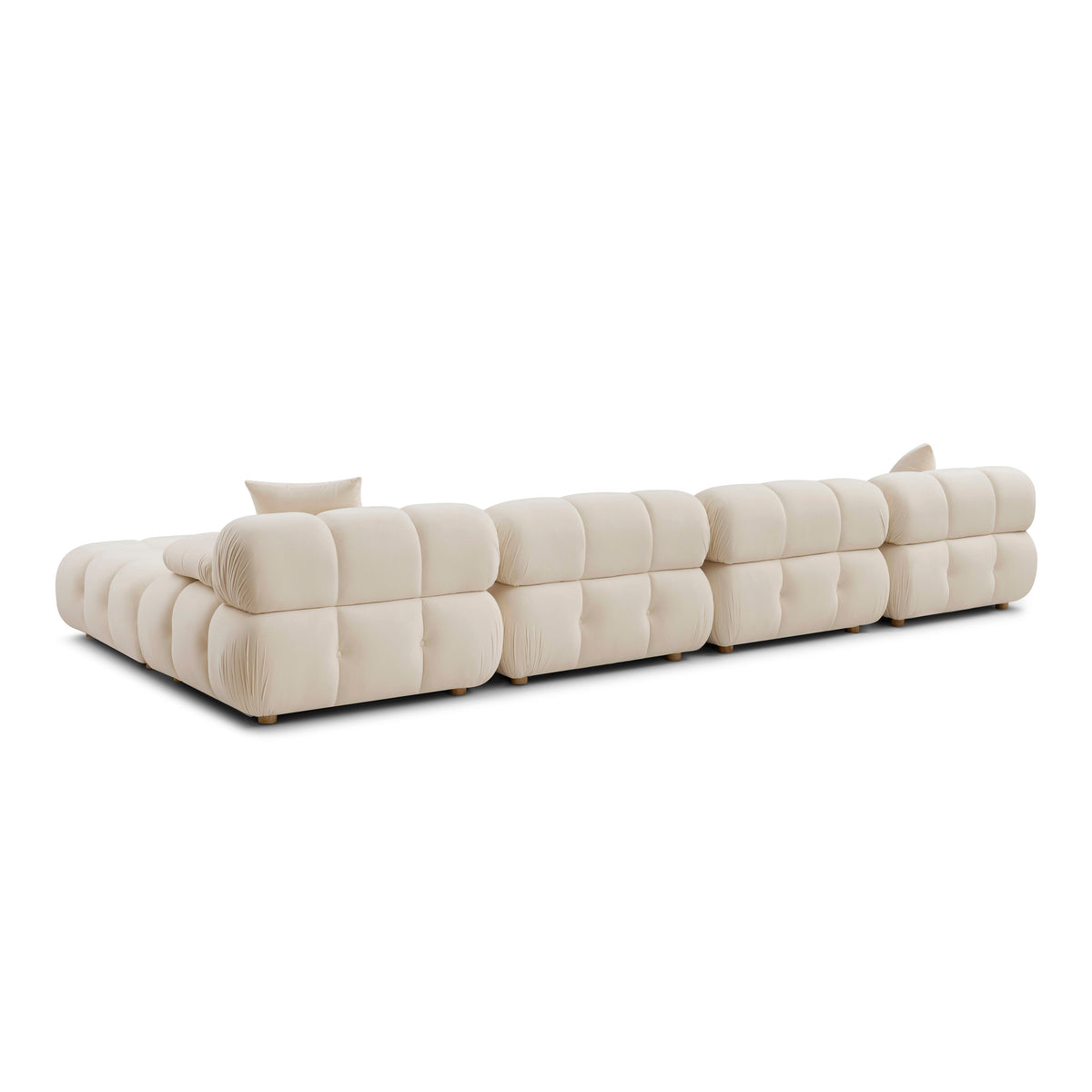 TOV Furniture Calliope Off White Performance 6-piece Modular U-Sectional Sofa