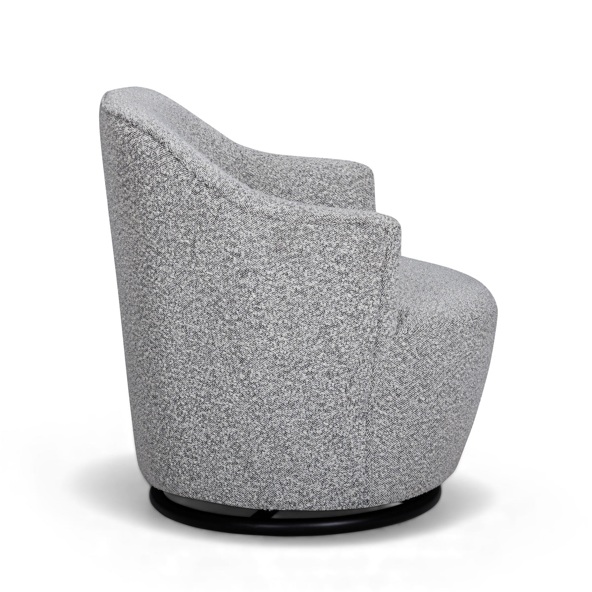 TOV Furniture Skyla Gray Swivel Chair