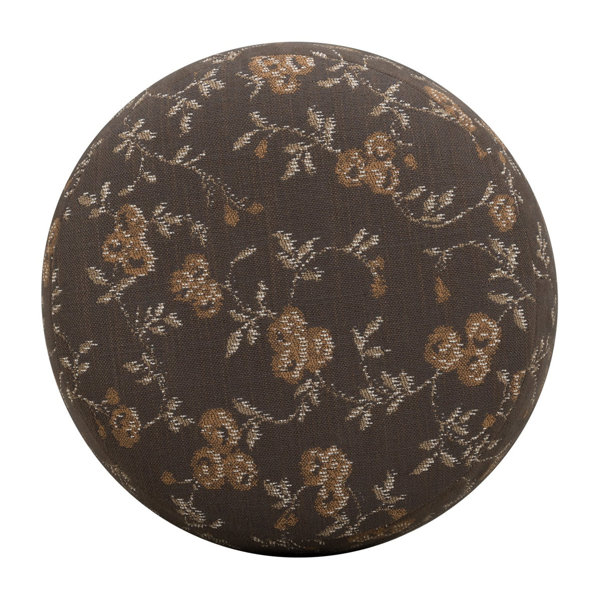 TOV Furniture Bisou Jave Floral Performance Jacquard Ottoman