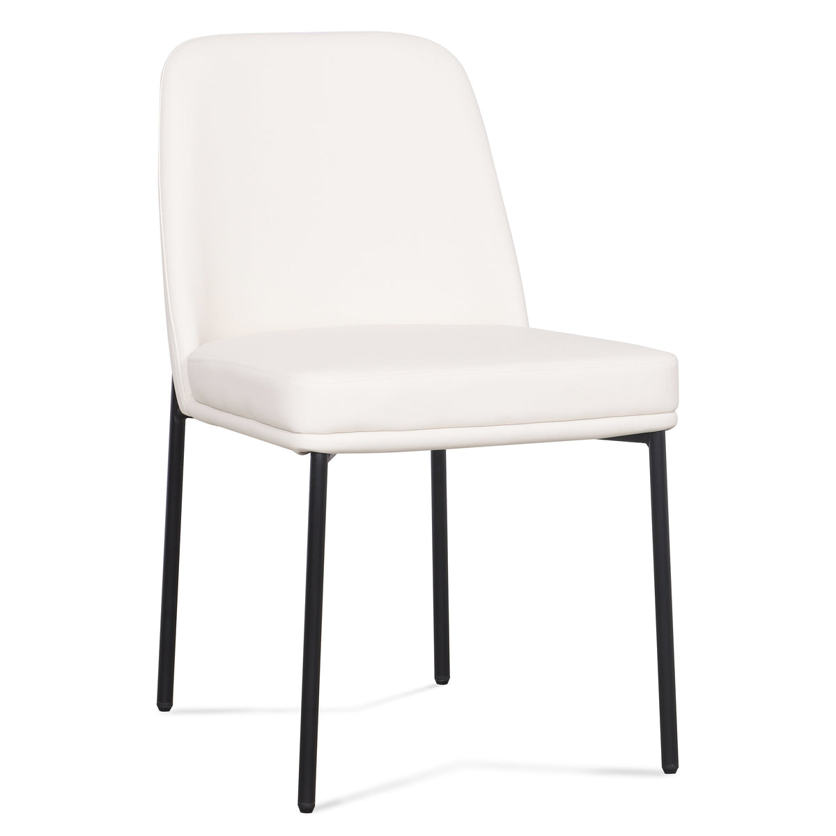 TOV Furniture Sydney Cream Performance Vegan Leather Dining Chair Set of 2