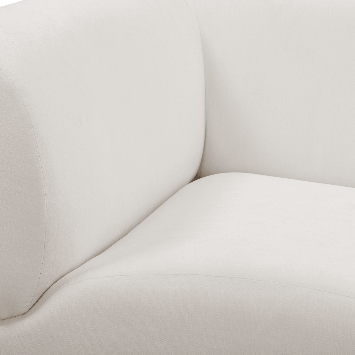 TOV Furniture Zenith Cream Upcycled Modular 8-Piece U-Sectional Sofa