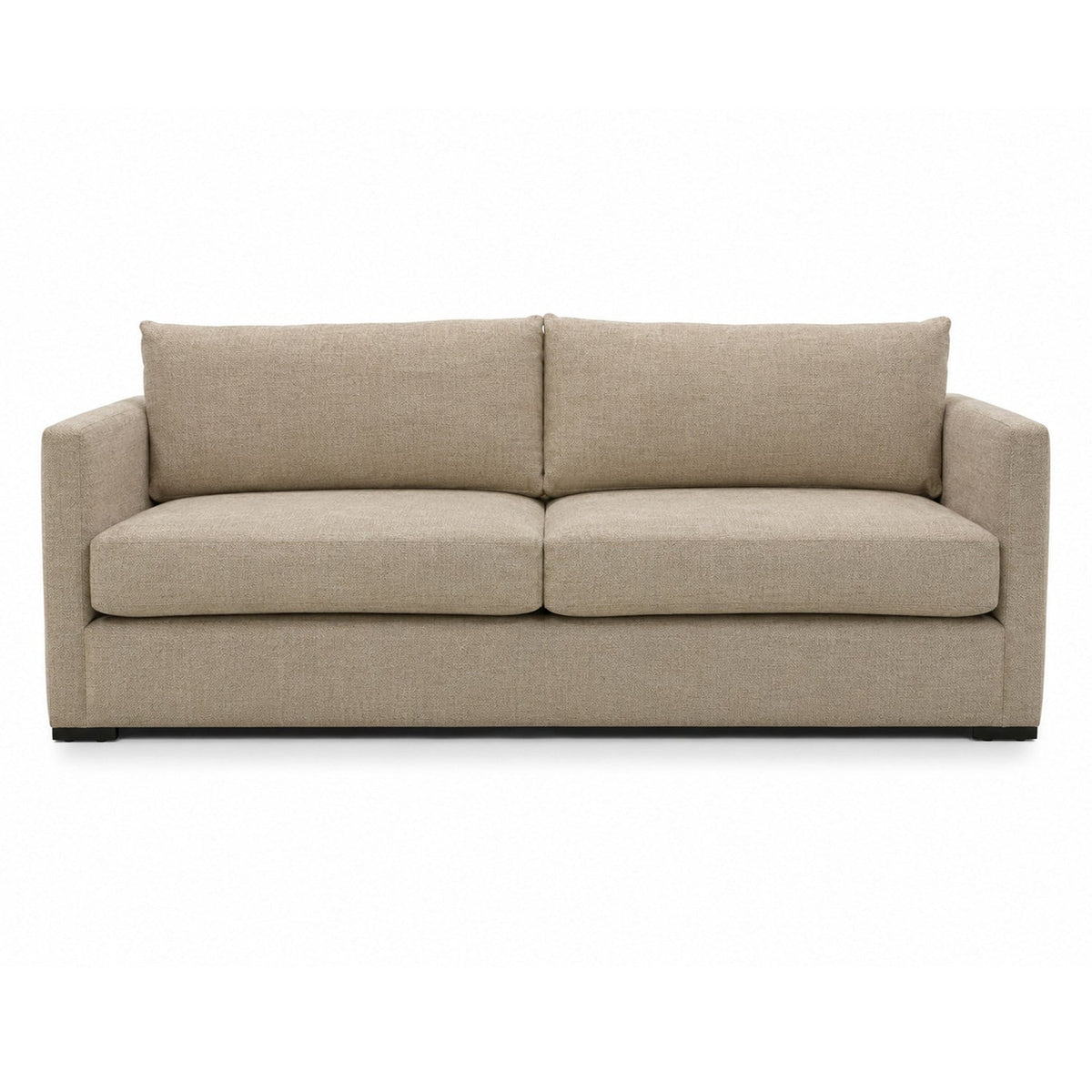 TOV Furniture Portsmouth 85" Sofa in sand textured chenille, primary product view
