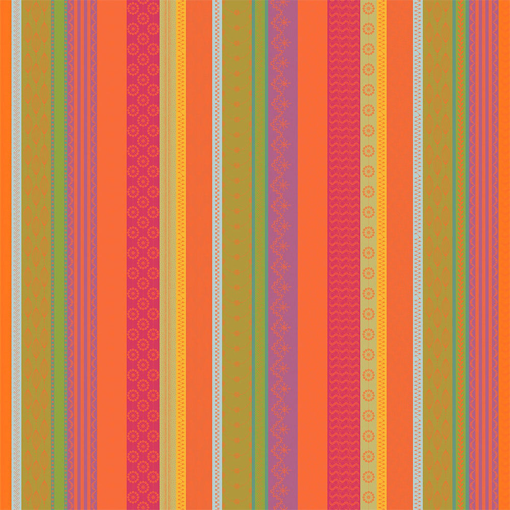 Garnier Thiebaut Mille Broderies Samba Jacquard Tablecloth