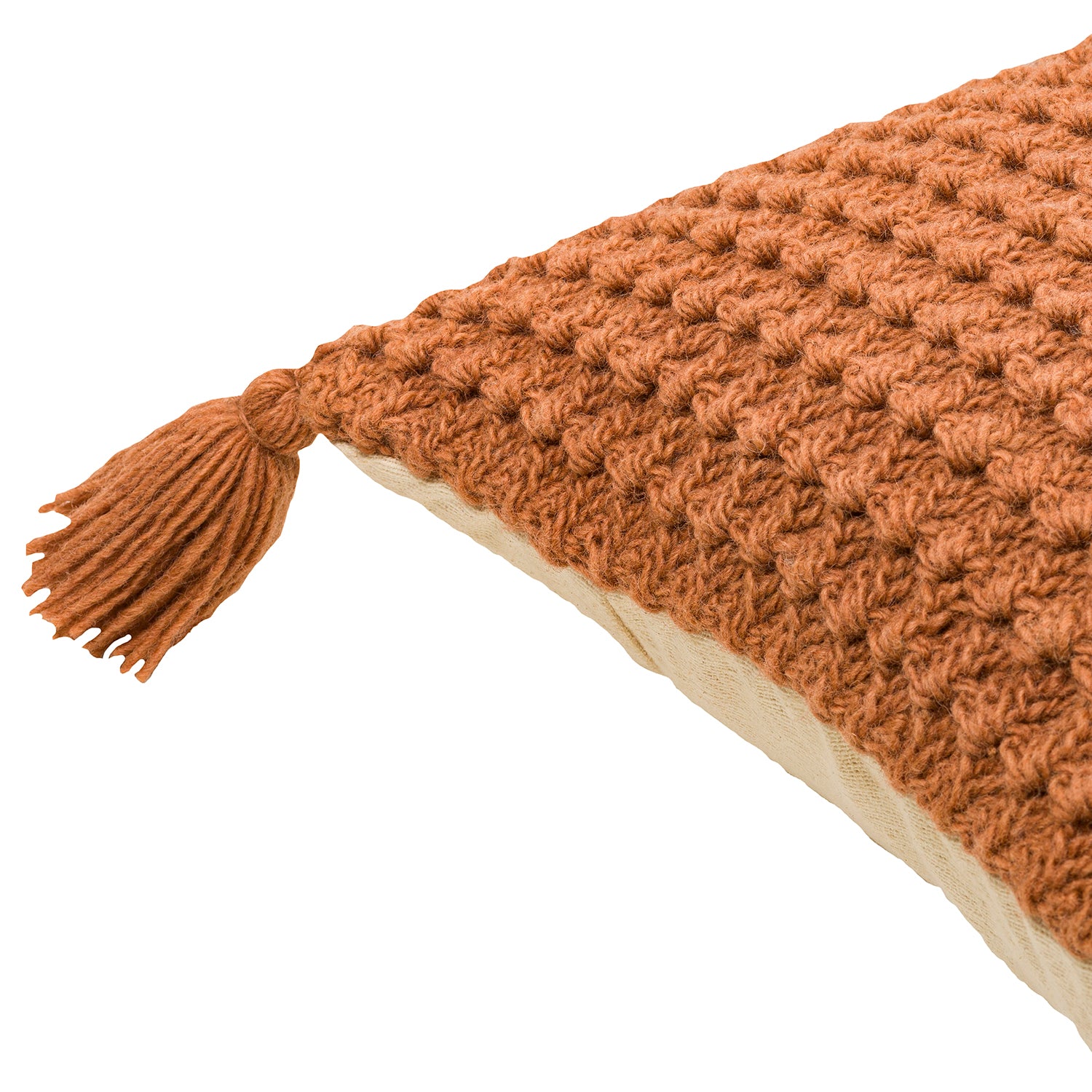 Makrome Zig Zag Throw Pillow