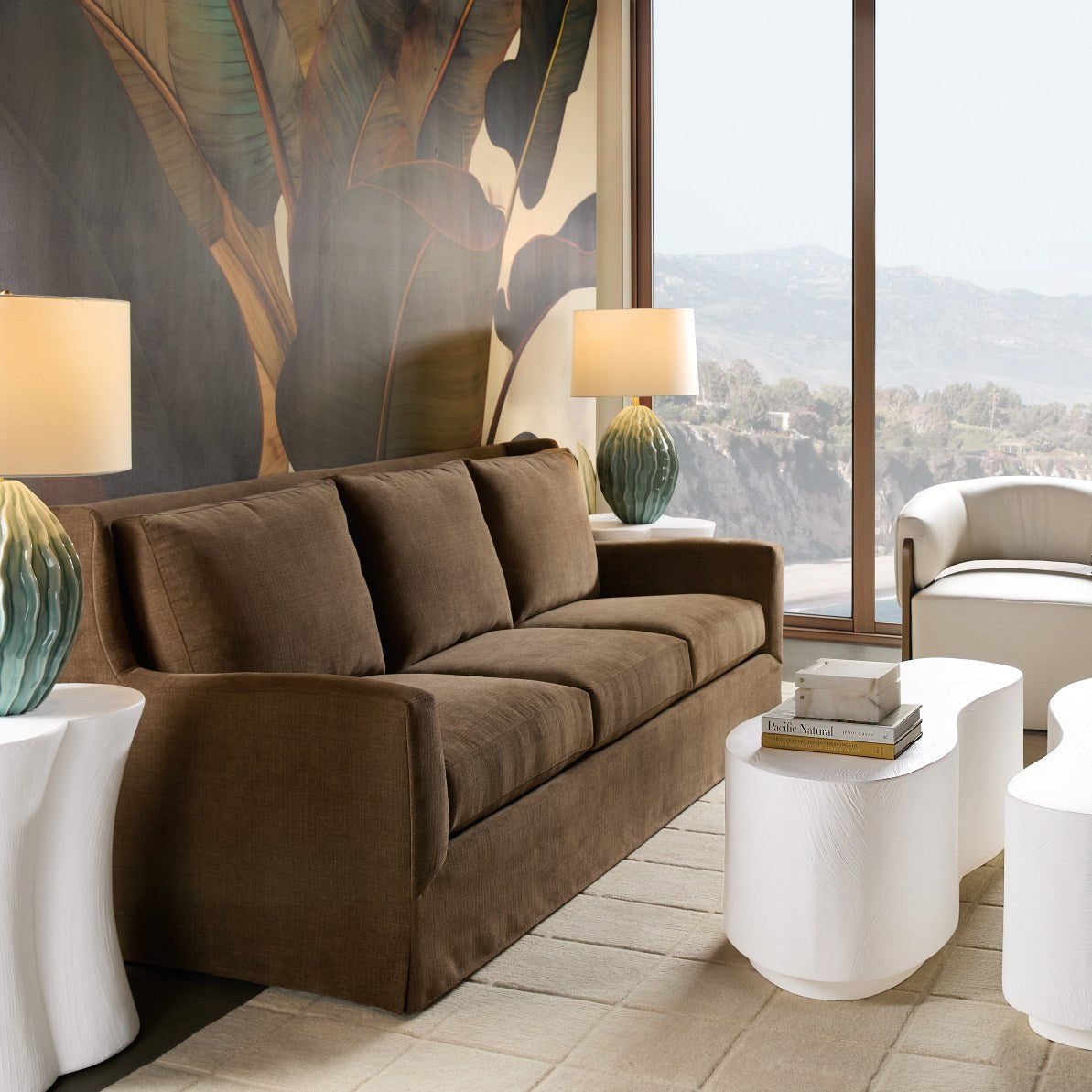 Margaritaville Philipsburg Hurley Mushroom Sofa