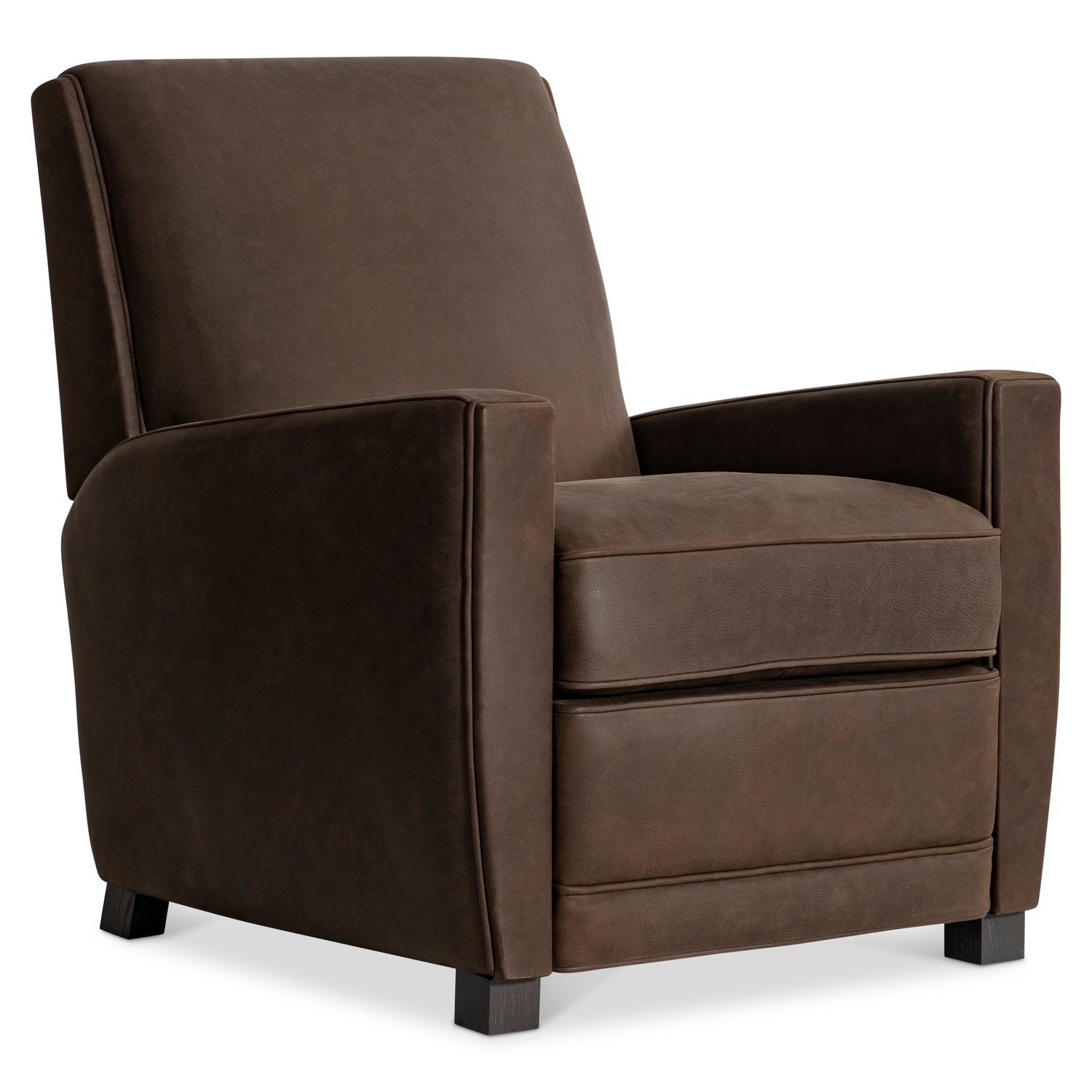 Bernhardt Living Bastille Brown Leather Recliner