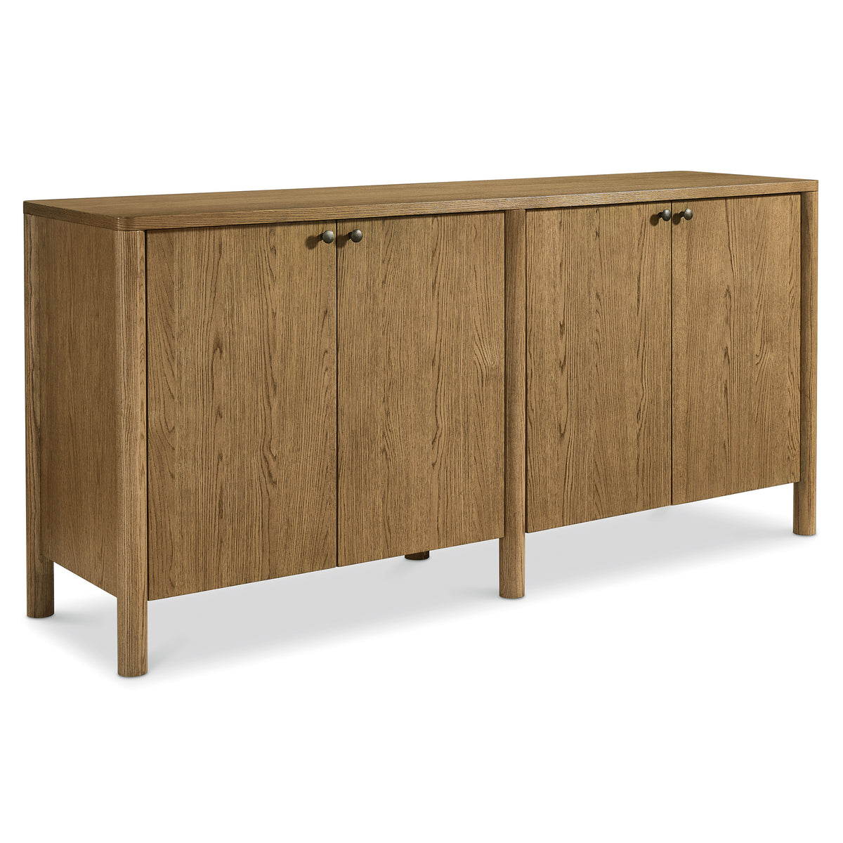 Bernhardt Living Dilworth Entertainment Credenza in Brown, primary product view