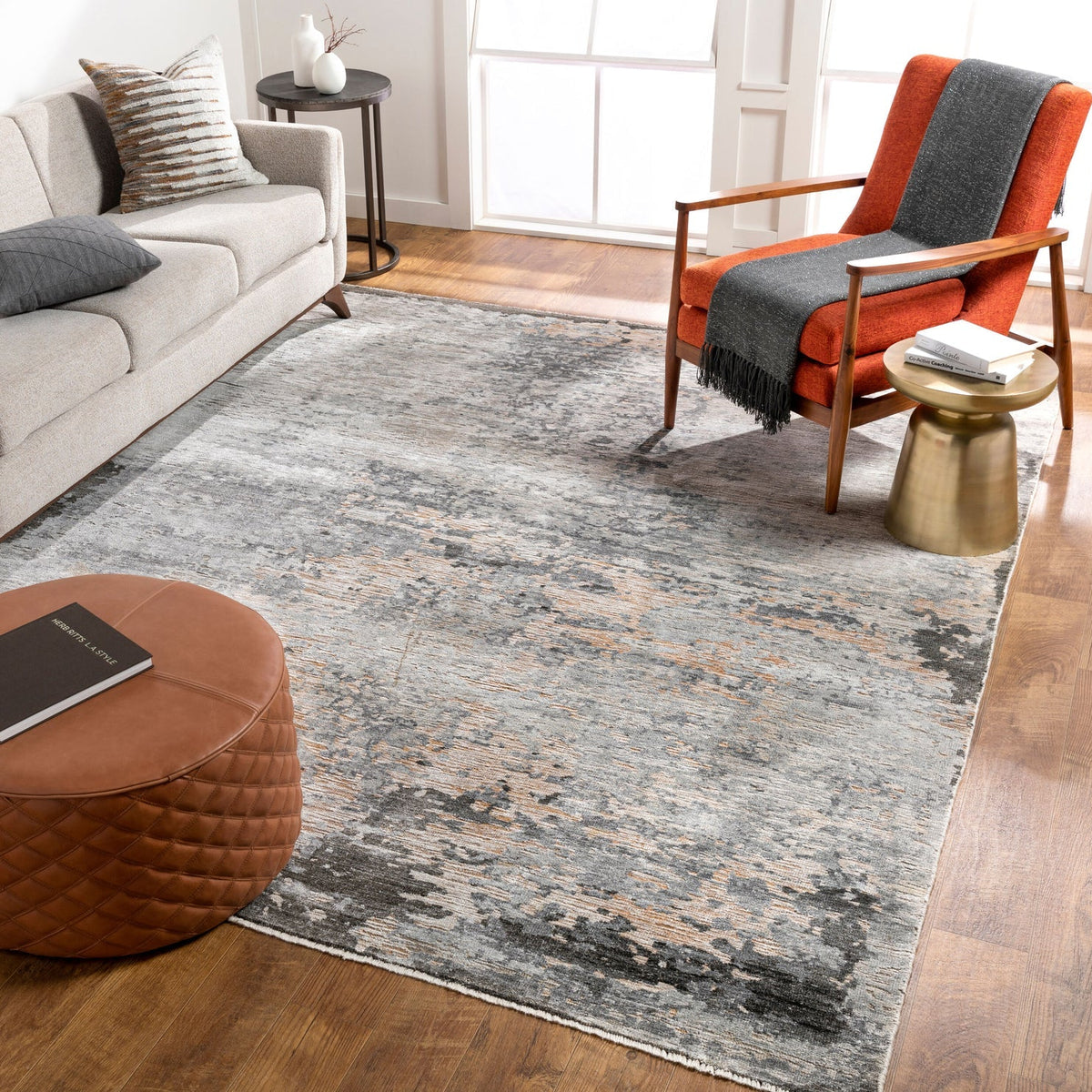 Surya Ocean Hand Knotted Rug