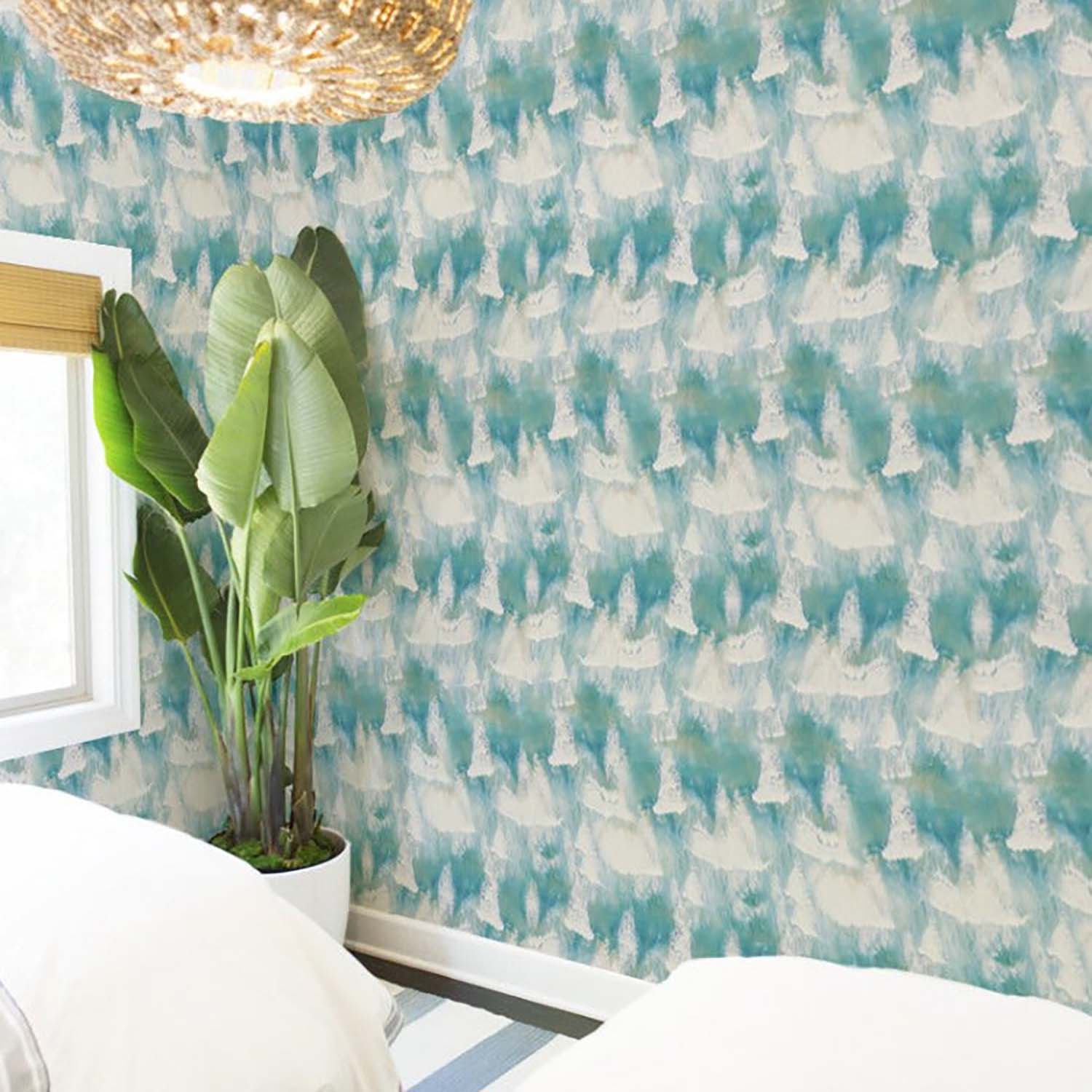 Mitchell Black x Gray Malin Ocean Waves Wallpaper