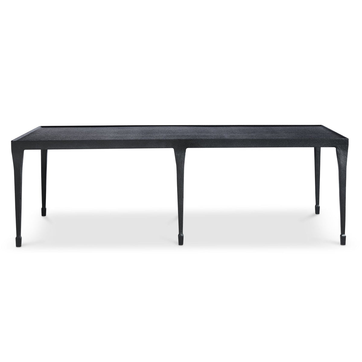 Bernhardt Interiors Halden Cocktail Table in Black, front view