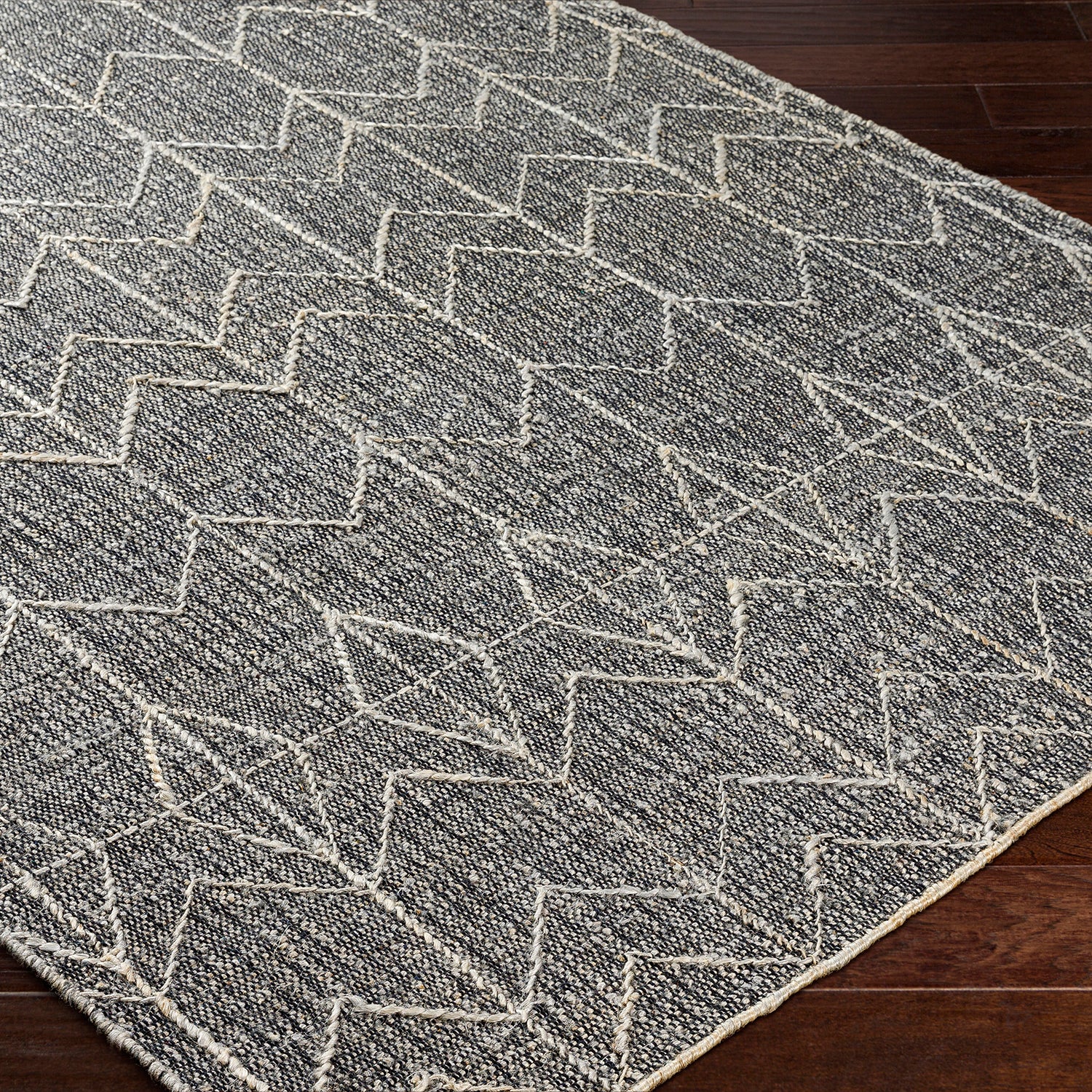 Surya Otto Zig Zag Hand Woven Rug