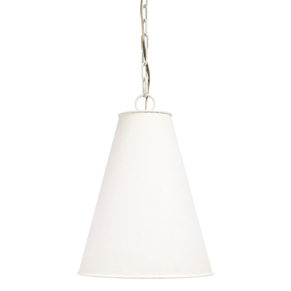 Old World Design Collier White Gesso Shade Pendant