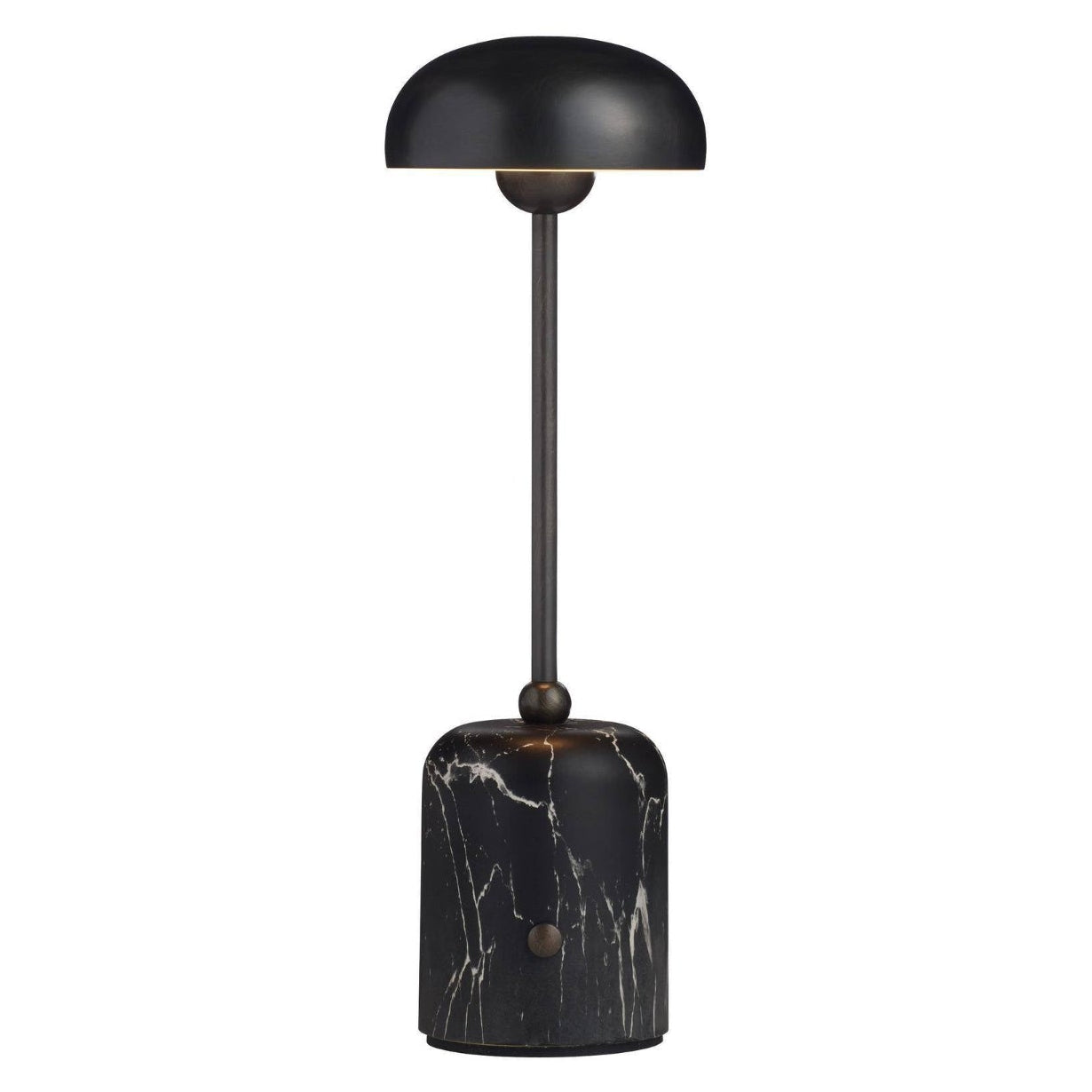 Arteriors Lumi Black Rechargeable Accent Lamp