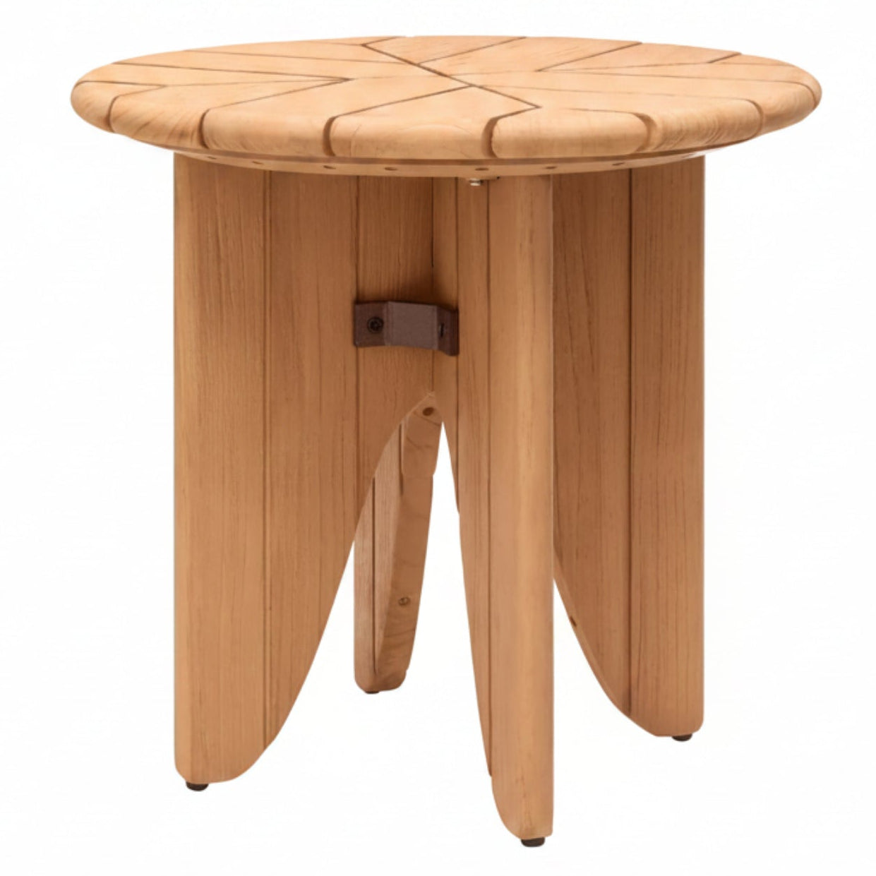 Solene Teak Outdoor End Table
